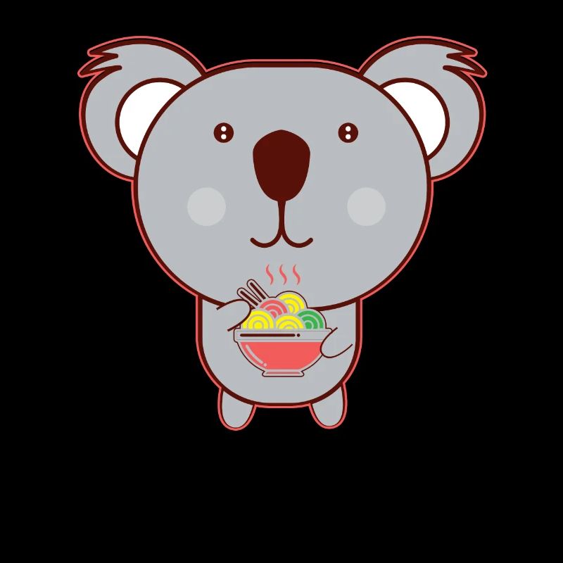 Sweet Koala eating