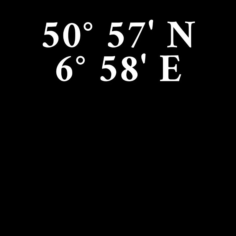50 57 N 6 58 E