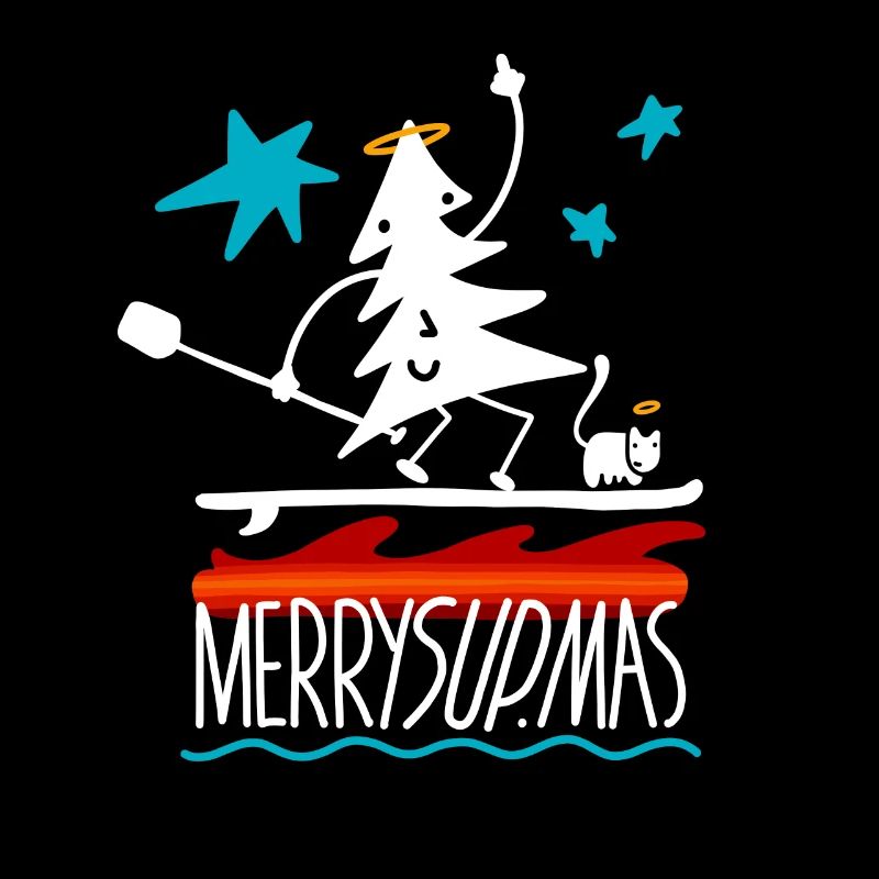 Christmas SUP stand up paddle paddle board