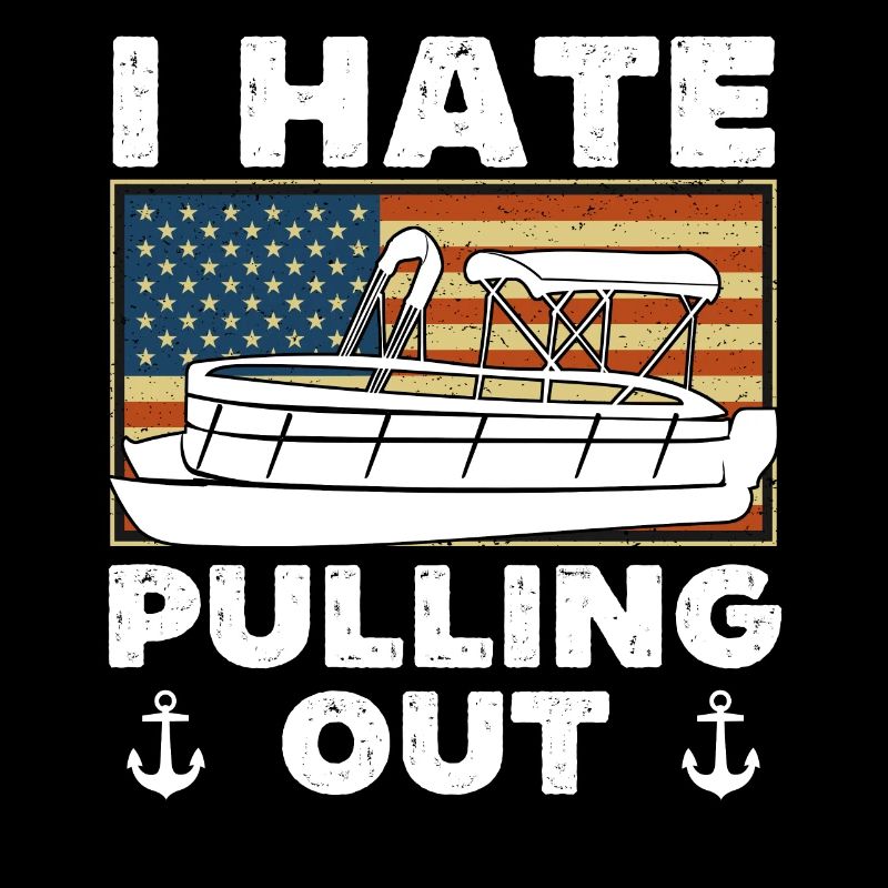 I hate pulling out - funny pontoon boat