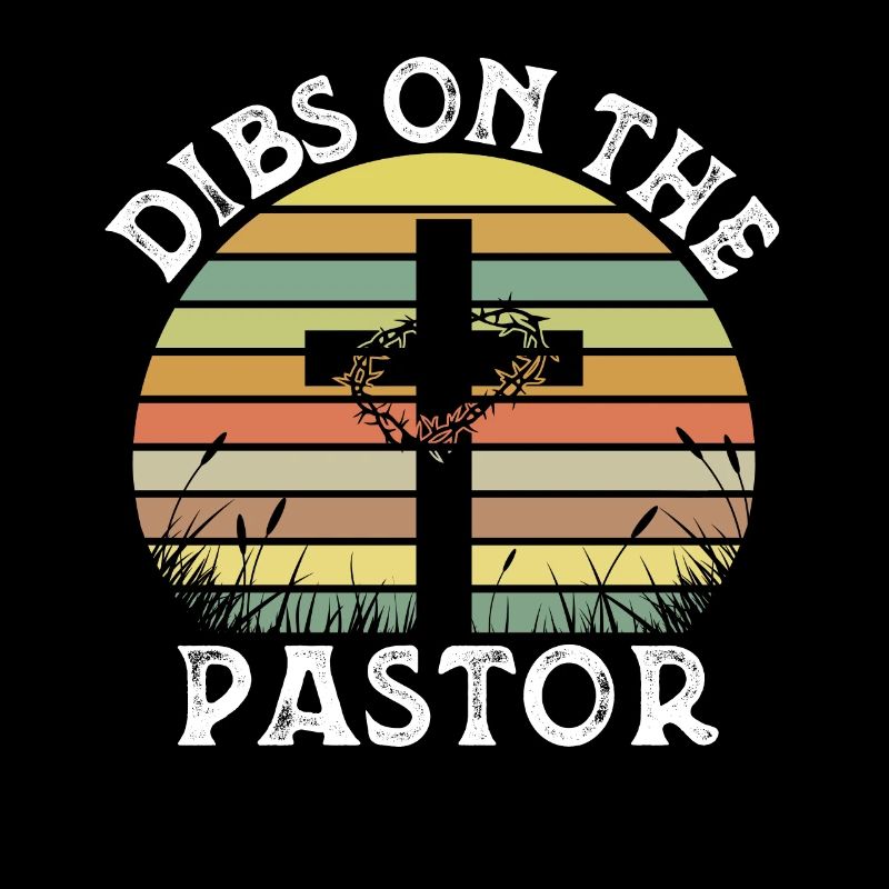 Retro Groovy Dibs Sur Le pasteur, drôles de pasteurs