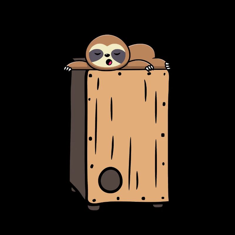 Cajon Box Drum Instrument Peruvian Cajon