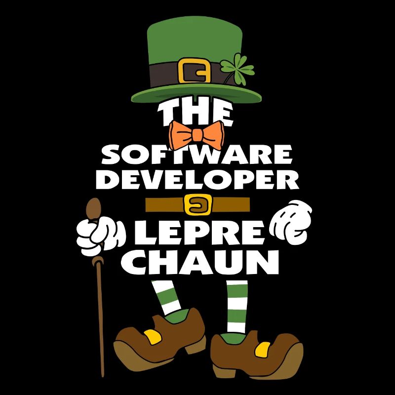The Software Developer Leprechaun St Patrick's Day