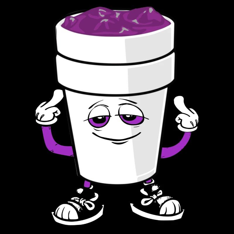 Purple Drank Shirt Codein Lean Double Cup