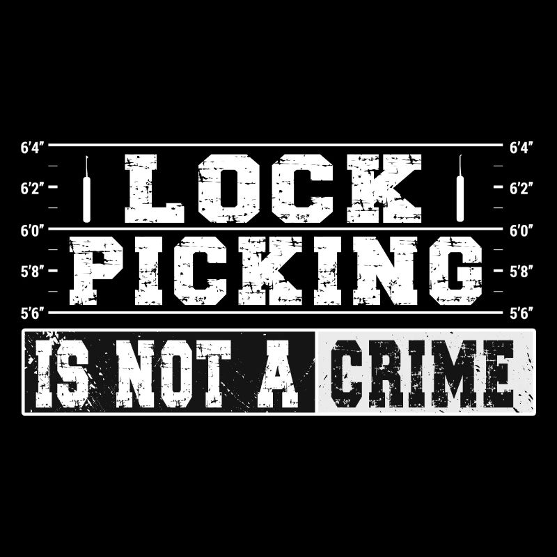 Lock Picking is not a crime - Lockpicking