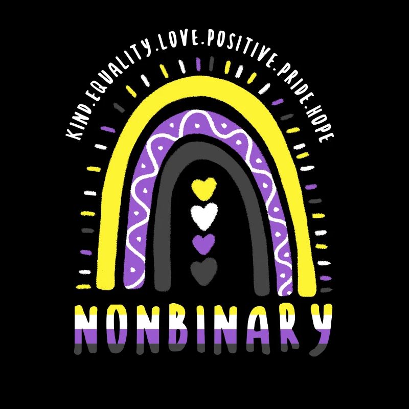 Nonbinary Boho Regenbogen