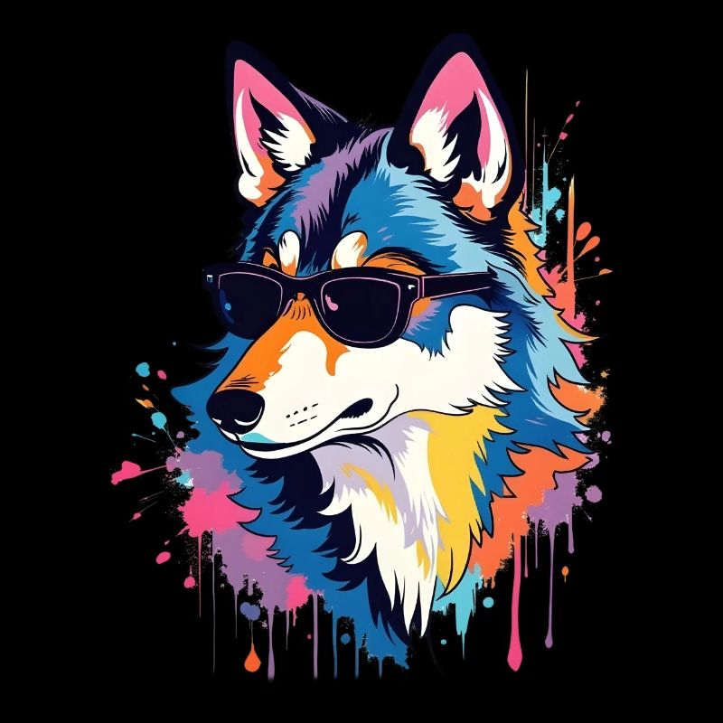 Wolf Art Artwork Pop Art Wolfs