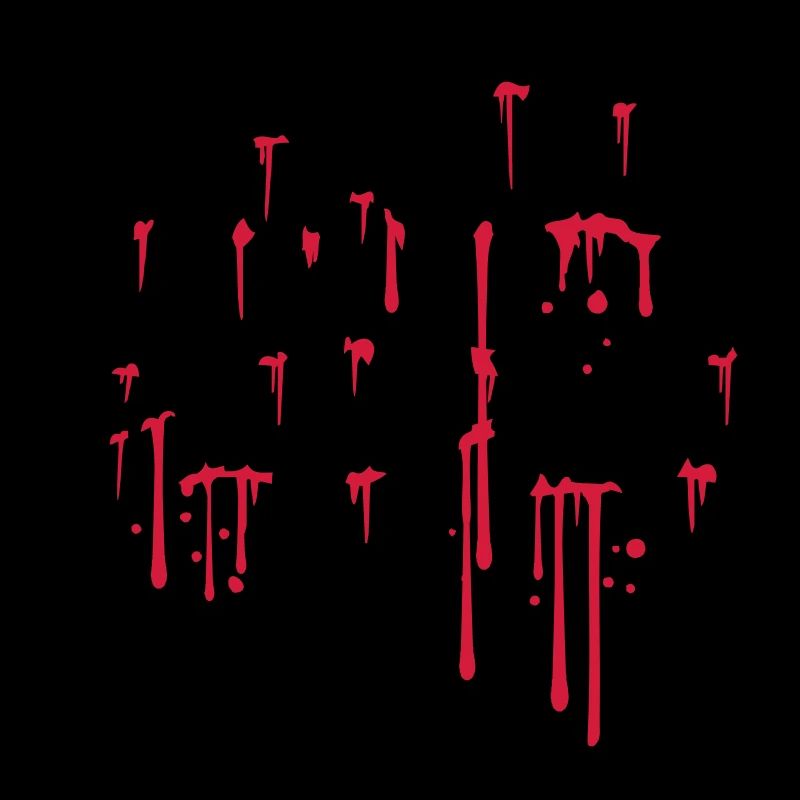 cool i hate people text graffiti spray drops blu