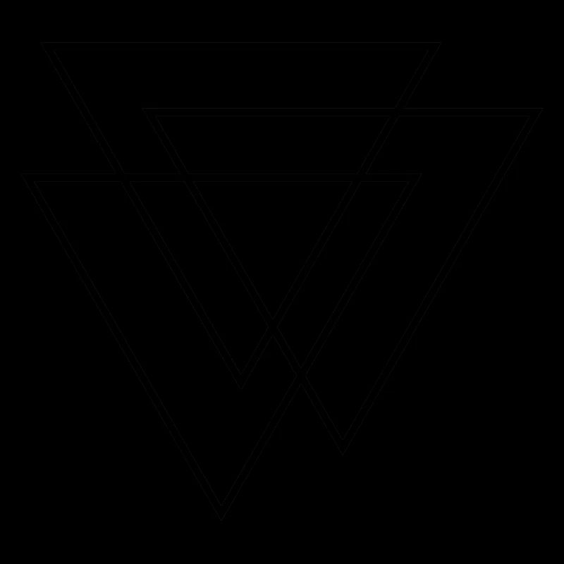 Triangles 3D - Trois Triangles - Trois Triangles Design