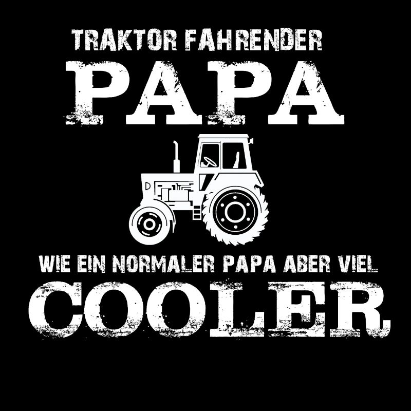 Traktor Papa Geschenk