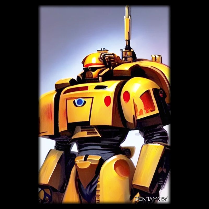 Kampfbot Roboter Supersoldat Maschine Krieger