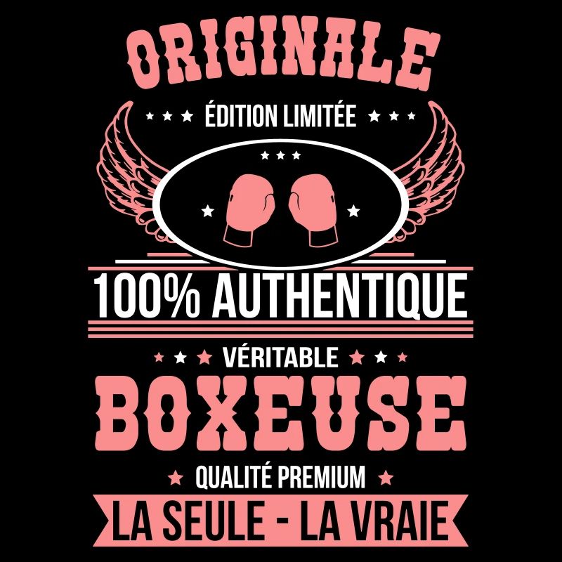 Authentique et véritable boxeuse - Originale