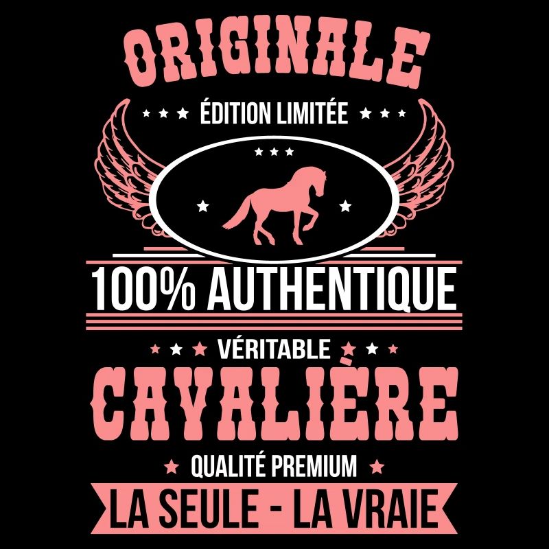 Authentique et véritable cavalière - Originale