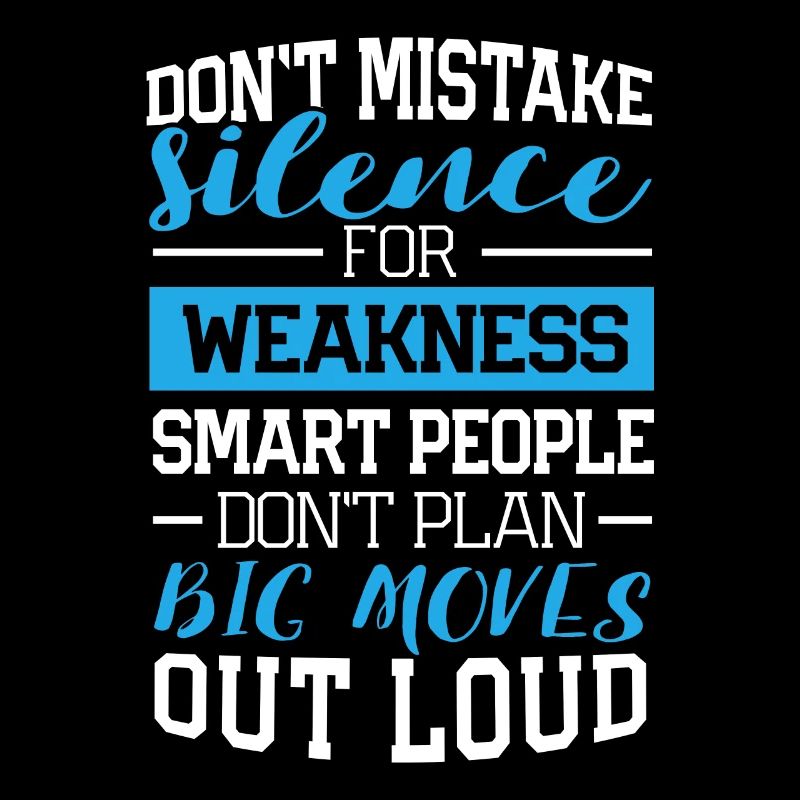 Dont mistake silence design