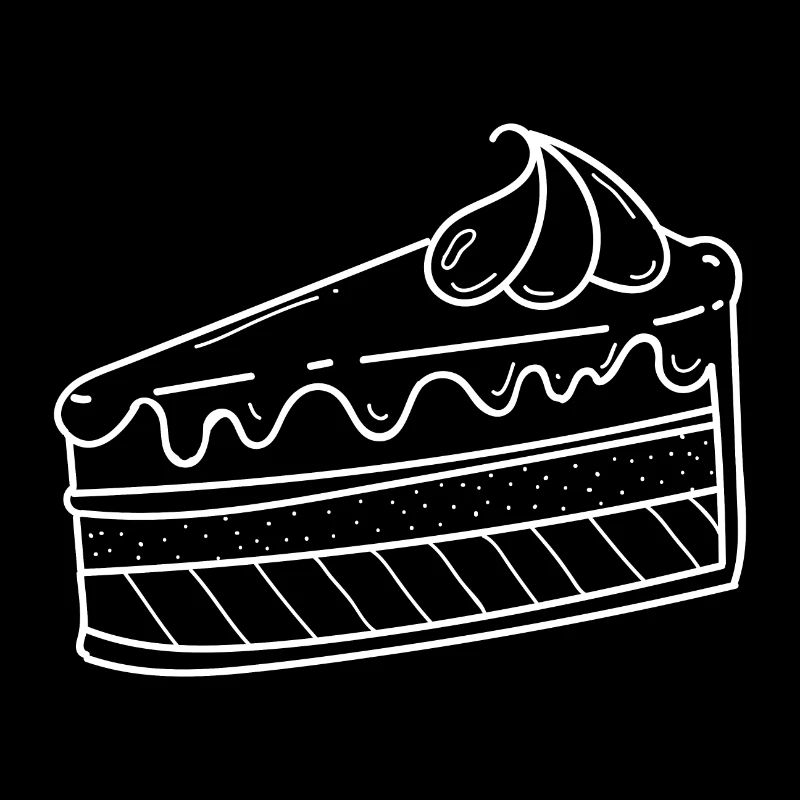 Torte Stück Geschenk Idee Kaffeepause