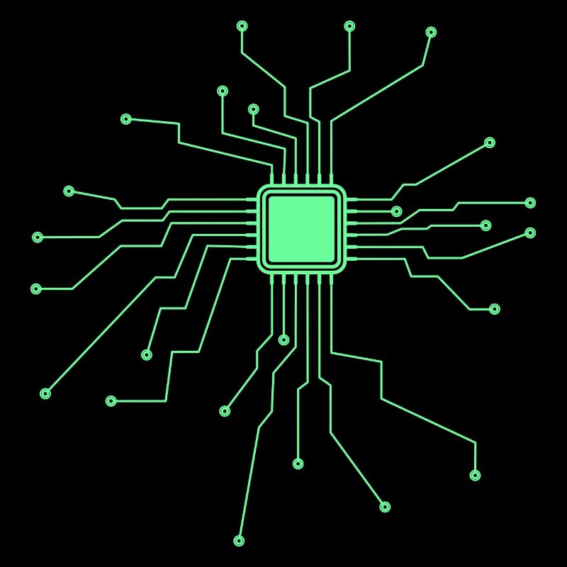 Processor, CPU, Technology, Electronics, Heart