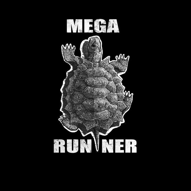 Mega Runner. Cool T-Schirt for everyone.