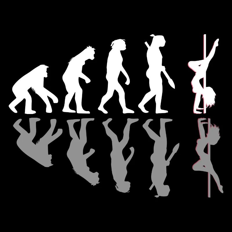 Pole dance evolution gift shadow