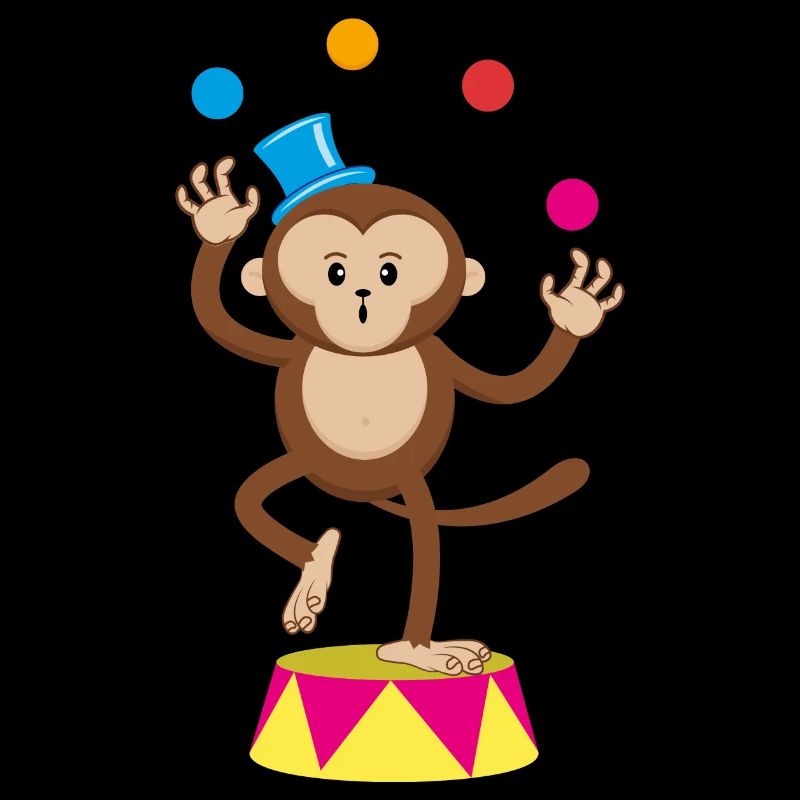 Circus monkey juggler monkey monkey monkey circus