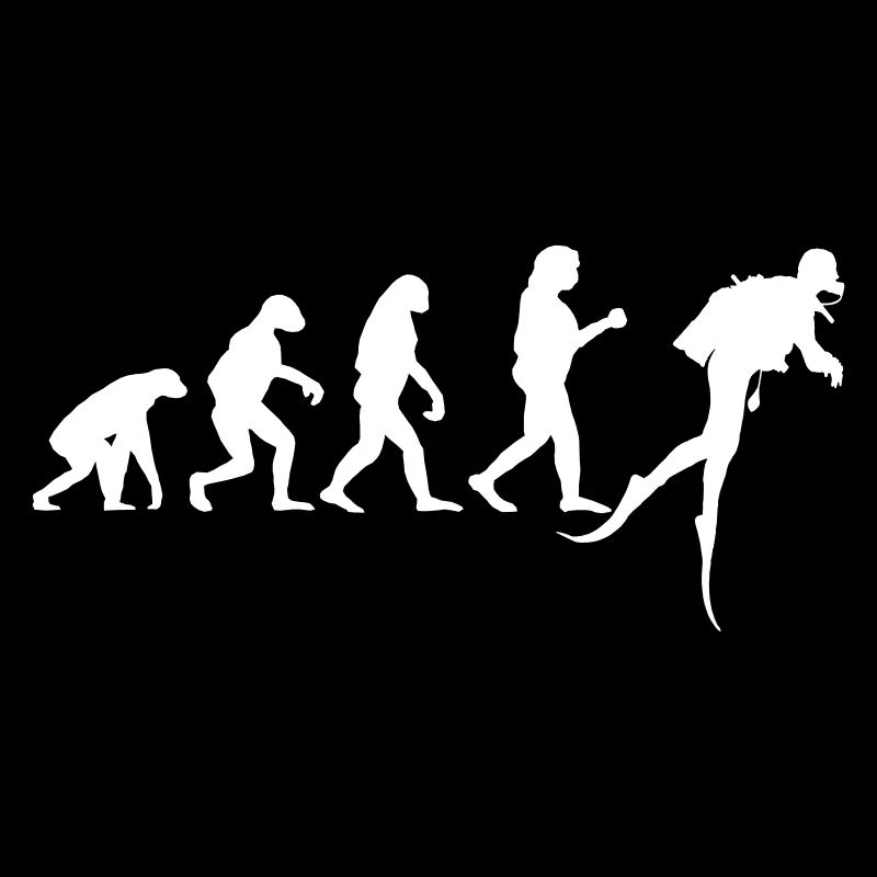 Plongée Evolution Plongeur Plongée Eau Drôle