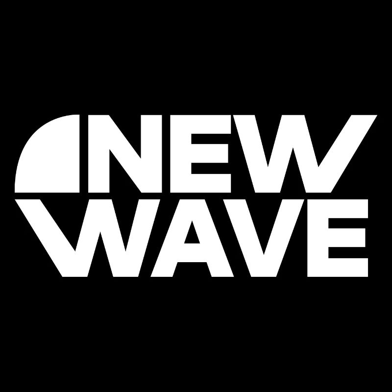 New wave logo