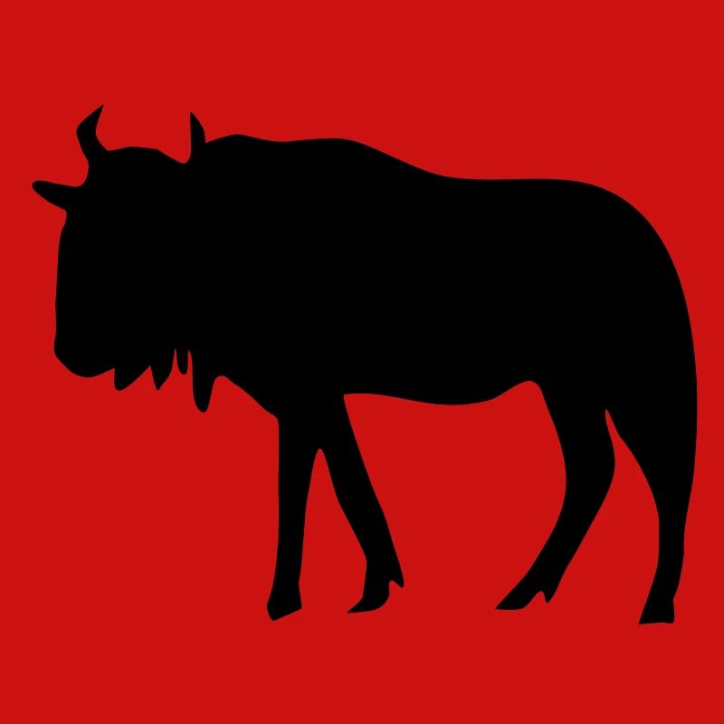 Gnu, Büffel