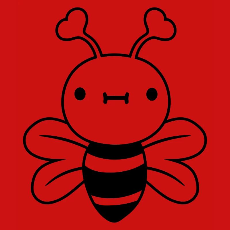 small nice bee hornet wasp