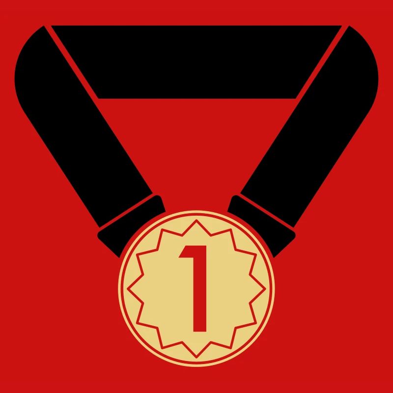 1. Platz Medaille