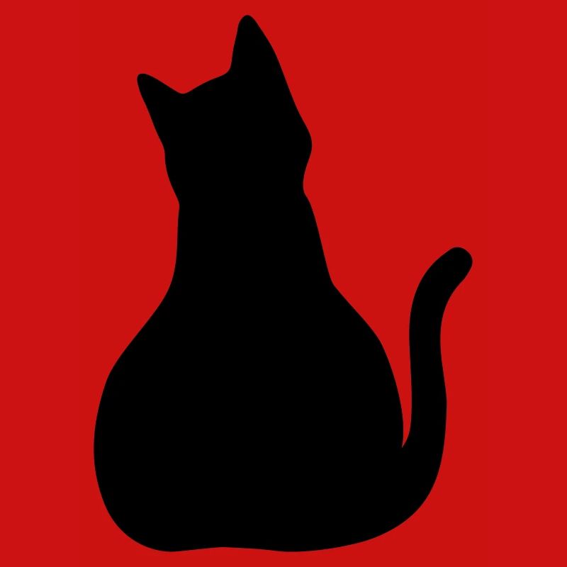 Cat with a big butt - buttocks