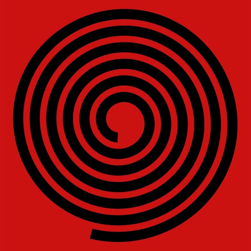 Spirals pattern vector template