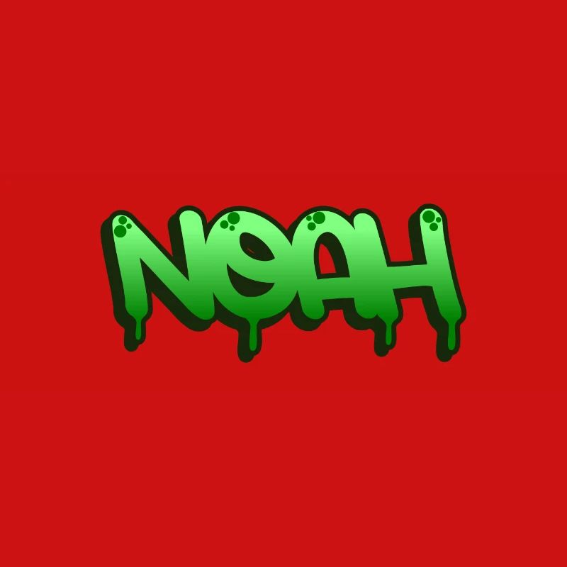 Graffiti Name Noah