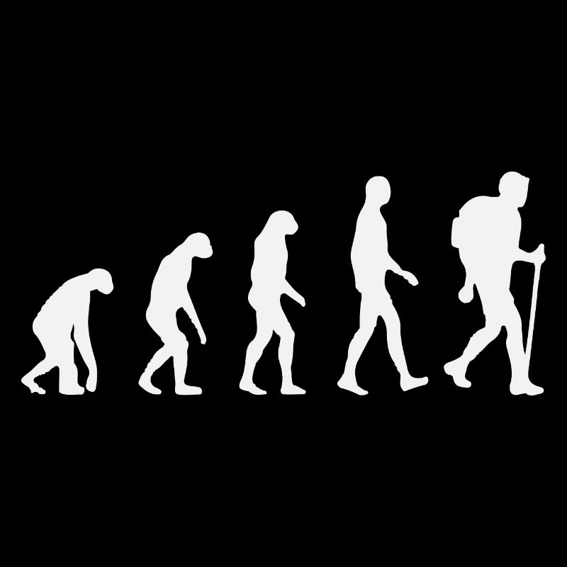 Evolution hiking