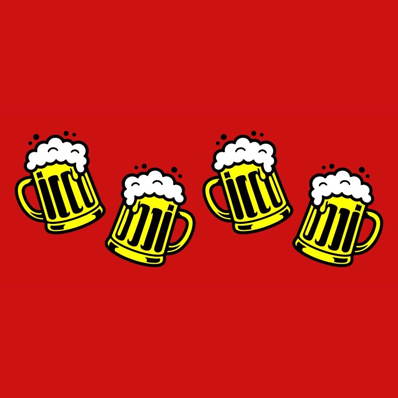 Bier Bierkrug Prost Comic