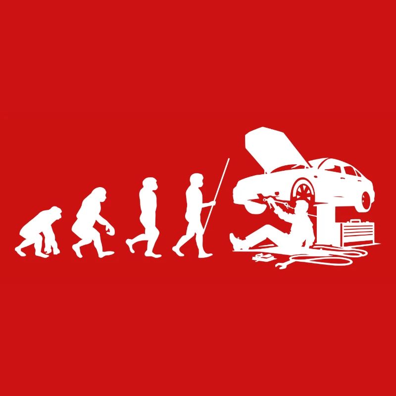 Handwerker Evolution Mechaniker