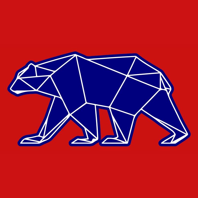 Polar Bear Polar Bear Polygon Icon