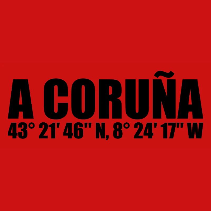 A Coruña coordinates