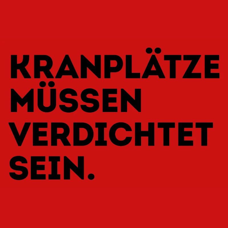 Kranplätze müssen verdichtet sein!