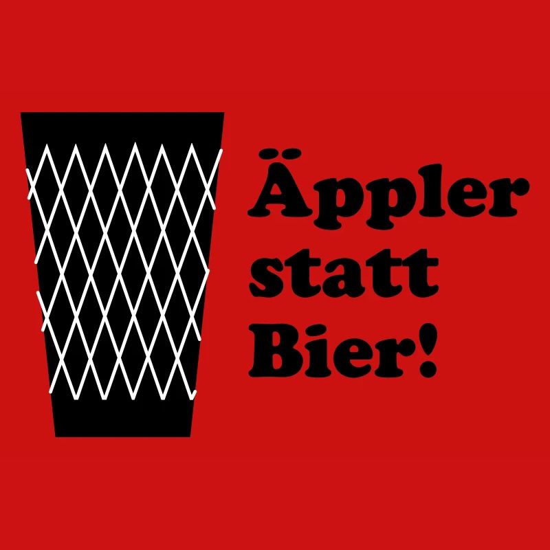 Geripptes Äppler statt Bier