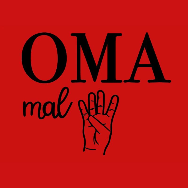 Oma Mal Vier Großmutter