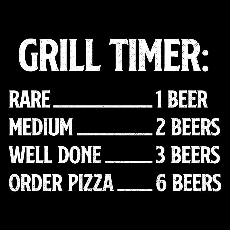 Grill Timer - Funny BBQ Pitmaster