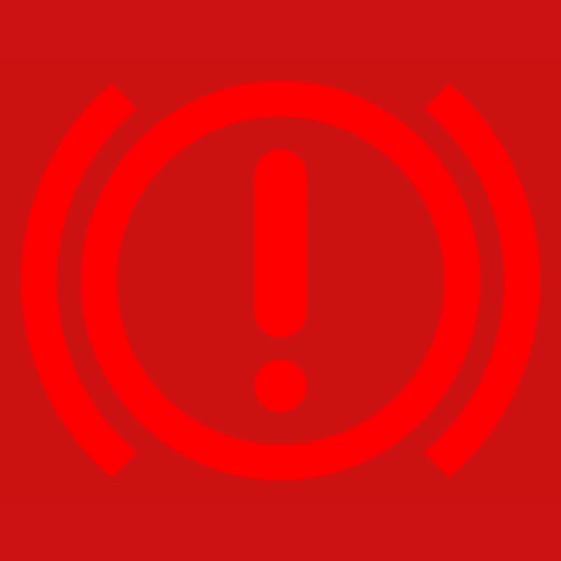 Dashboard Brake Warning Light