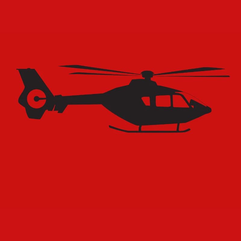 Helicopter side view