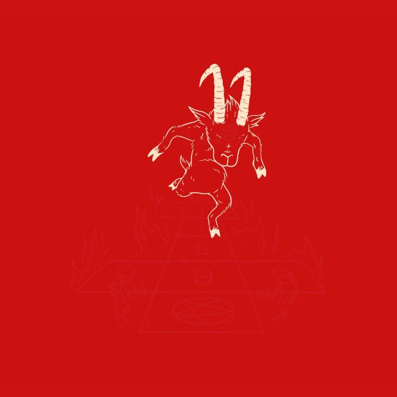 Devil dance on the fire