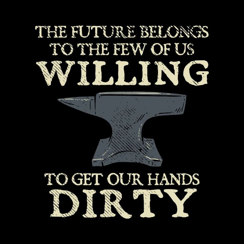 Blacksmith Anvil Future Willing Hands Dirty Design