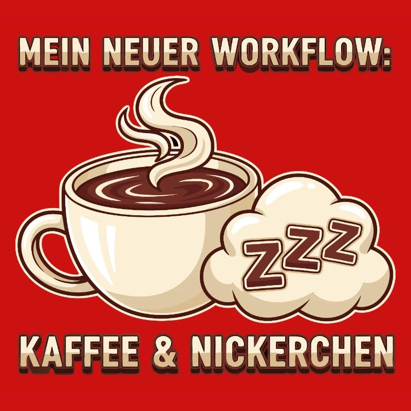 Kaffee Nickerchen Workflow