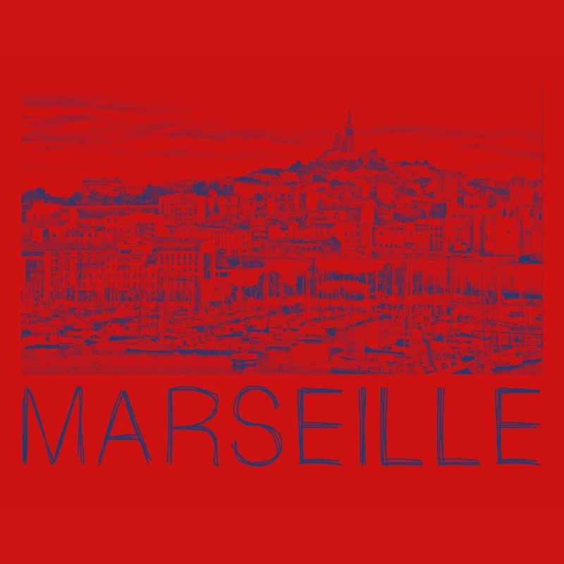 Stiftzeichnung Marseille