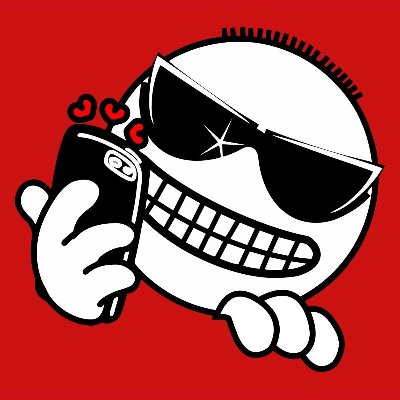 Hacker mit Telefon