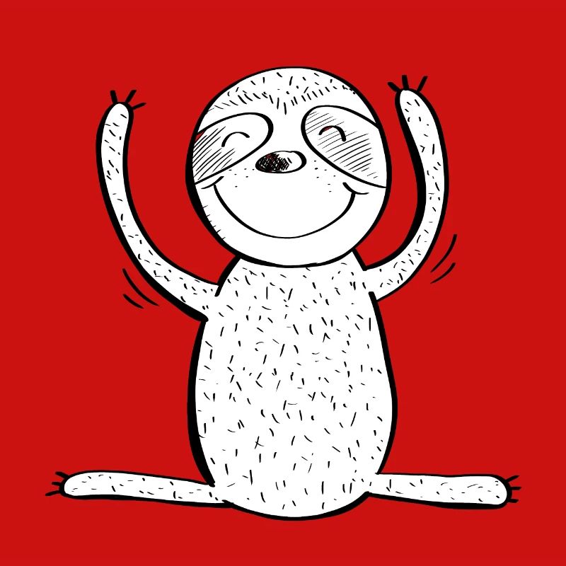Happy Sloth - Comic - Animals