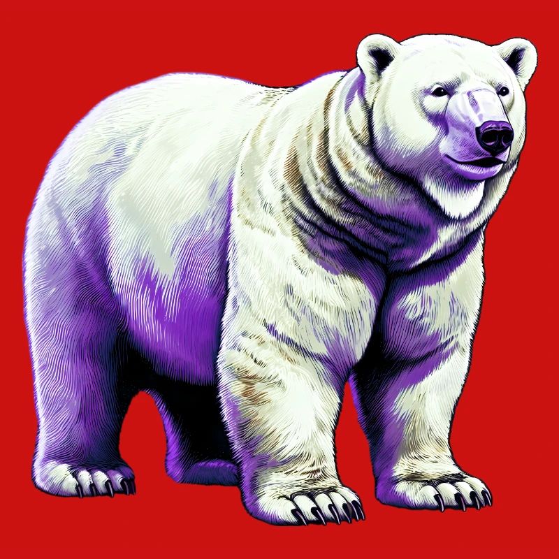 Weißer Eisbär
