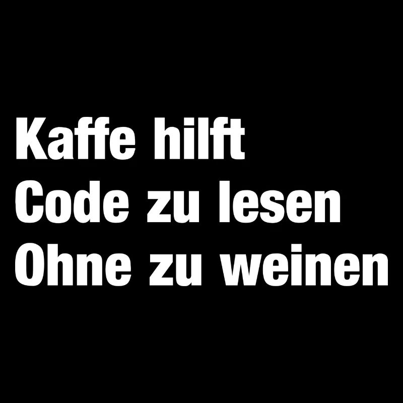 kaffe hilft code zu lesen ohne zu weinen